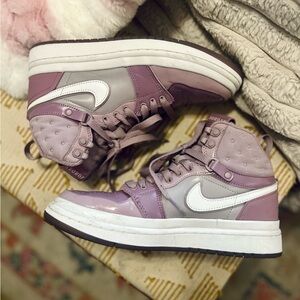 Nike Women's Lavender High-Top Sneakers